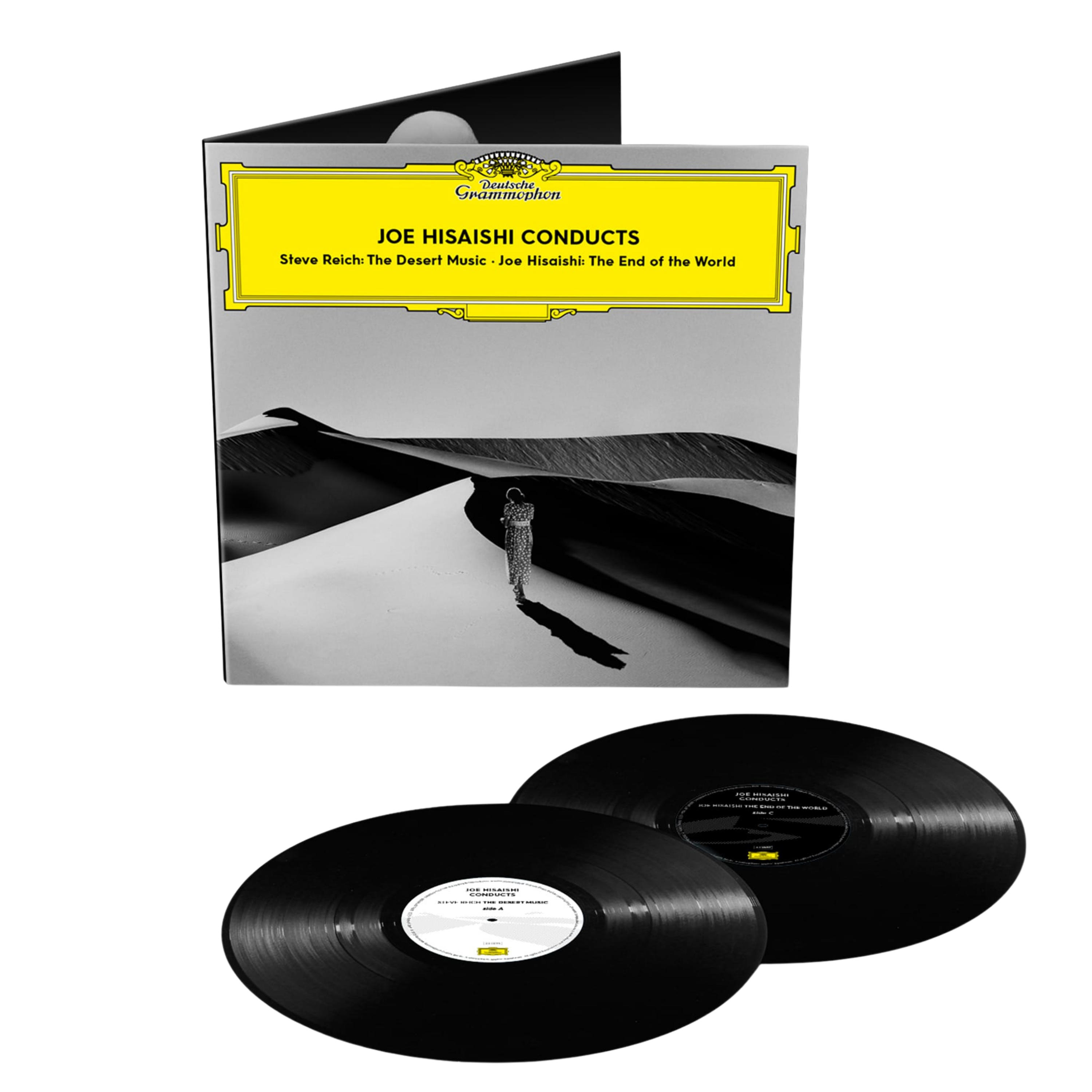Joe Hisaishi Joe Hisaishi Conducts | Steve Reich & Joe Hisaishi 2LP Standard Black Vinyl 451530
