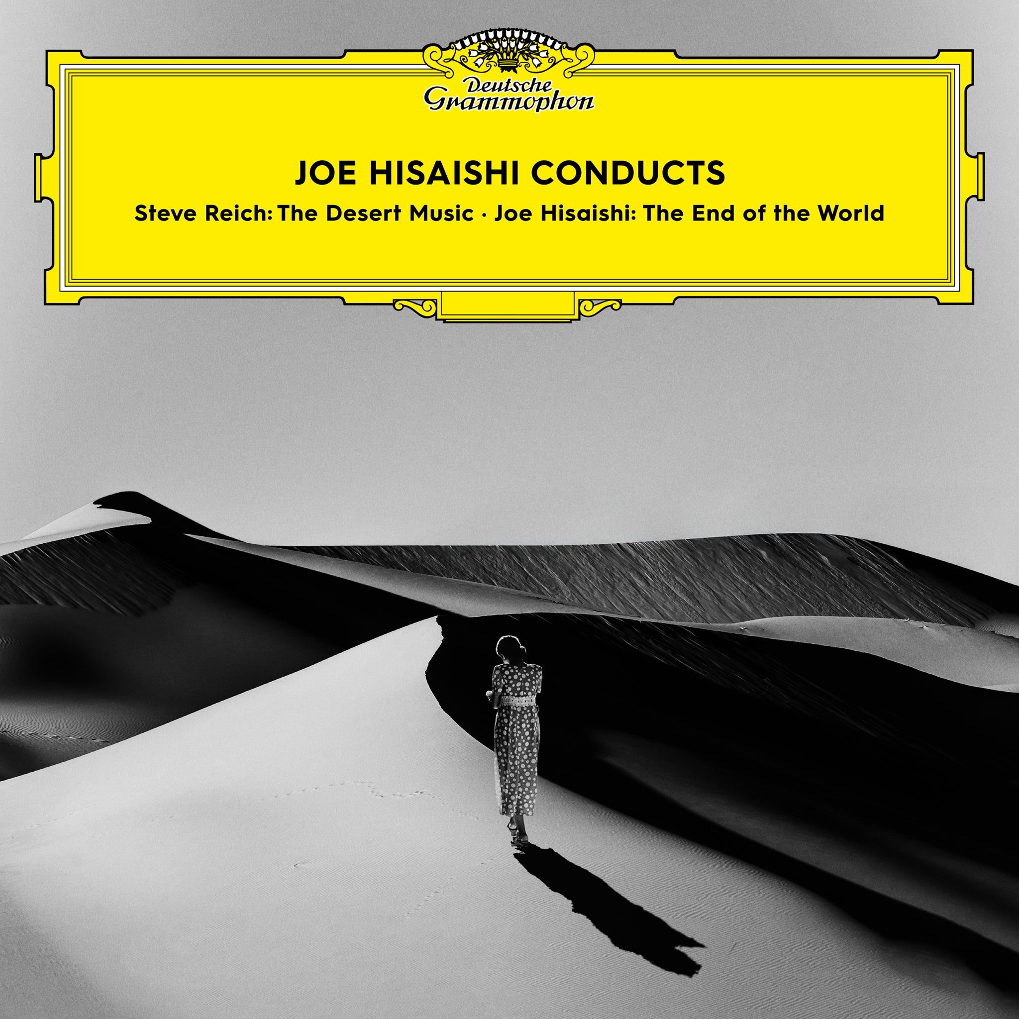 Joe Hisaishi Joe Hisaishi Conducts | Steve Reich & Joe Hisaishi 2LP White Label + Signierte Covercard 413592