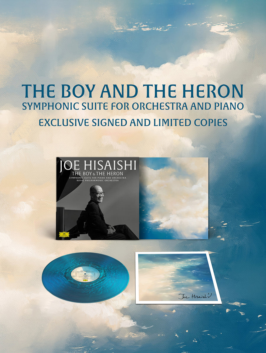 The boy and the heron – symphonic suite for orchestra and piano – exclusive signed and limited copies